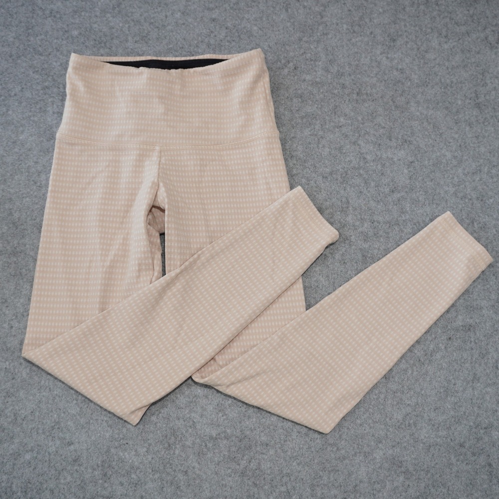 Strut-This Size Small Leggings Peach High Rise Athletic Workout Loungewear Gym